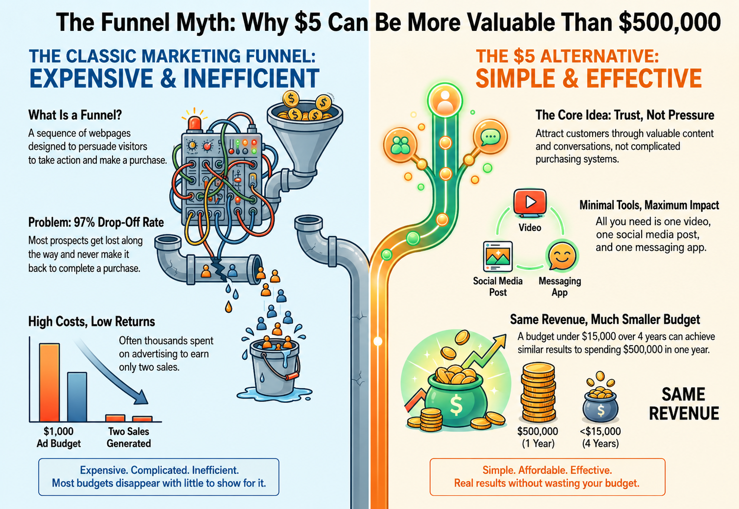 Funnel myth