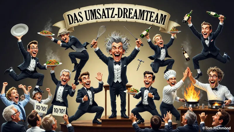 Team und Abläufe im Restaurant